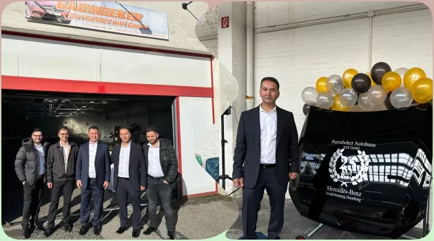 BARMBEKER AUTOHAUS KILLI 25. YILINI MÜŞTERİLERİ, İŞ YAPTIĞI FİRMALAR VE AİLESİ İLE KUTLADI