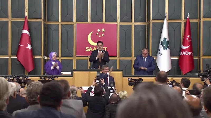 AHMET DAVUTOĞLU: 12 EYLÜL ANAYASASI’NI KALDIRACAK YERİNE KAMİL VE MİLLİ BİR ANAYASA YAPMAK İÇİN HER TÜRLÜ ÇABAYI SERGİLERİZ. AMA CUMHURBAŞKANLIĞI HÜKÜMET SİSTEMİ