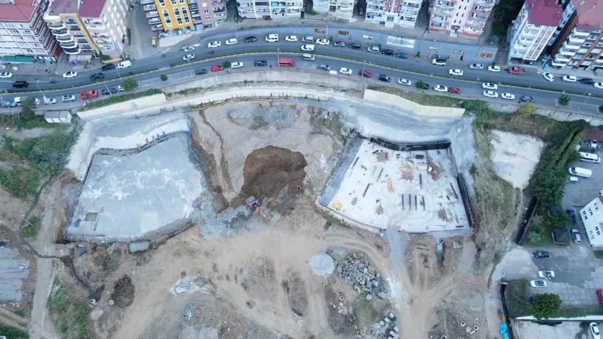 Giresun Millet Bahçesi İnşaatına Hız verildi