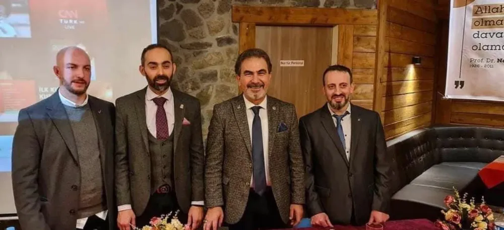 YENİDEN REFAH PARTİSİ MİLLETVEKİLİ MEHMET AŞILA HAMBURG