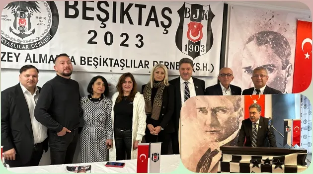 Mehmet Özlü;  “Amblemimizdeki Kartal gibi kanatlarımızı açarak, Beşiktaşımızın büyüklüğünü her yerde yaşattırmaya ve hissettirmeye kararlıyız”