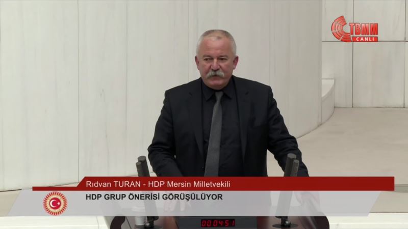 HDP’NİN, “YÜKSEK GIDA ENFLASYONUNUN OLUŞMASINDAKİ NEDENLERİN ARAŞTIRILMASI” ÖNERİSİ, TBMM GENEL KURULU’NDA AKP VE MHP’Lİ MİLLETVEKİLLERİNİN OYLARIYLA REDDEDİLDİ