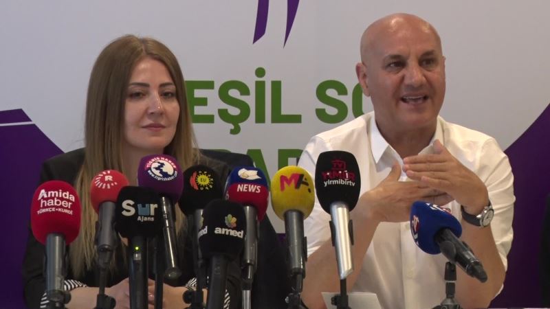 YEŞİL SOL PARTİ DİYARBAKIR MİLLETVEKİLİ AZAD BARIŞ: 
