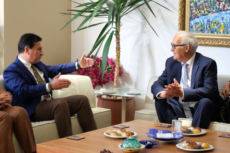 ALMAN KONSOLOS DR. WOLTER’DEN BODRUM BELEDİYE BAŞKANI ARAS