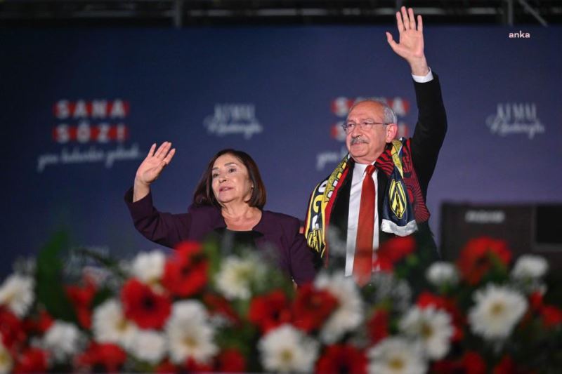 SELVİ KILIÇDAROĞLU: “BUGÜN ANKARA YAĞMURUN BEREKETİYLE BİZE BAHARIN HABERİNİ VERDİ. BU ÜLKENİN KADINLARI VE ÇOCUKLARI İÇİN BAHAR GELMEK ÜZERE”