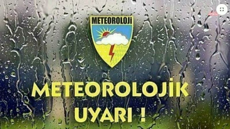 METEOROLOJİDEN İÇ EGE VE BATI AKDENİZ’İN İÇ KESİMLERİ İÇİN SAĞANAK YAĞIŞ UYARISI