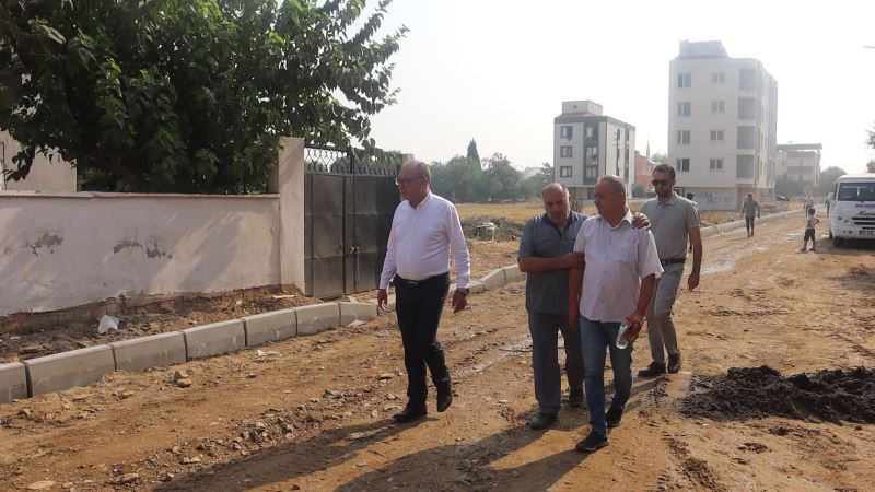 TURGUTLU BELEDİYE BAŞKANI AKIN: “İSTASYONALTI MAHALLESİ’NİN ÜSTYAPISI KOMPLE YENİLENECEK”  