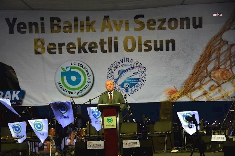BALIKÇILAR, TEKİRDAĞ BÜYÜKŞEHİR BELEDİYESİ İLE BİRLİKTE SEZONU AÇTI
