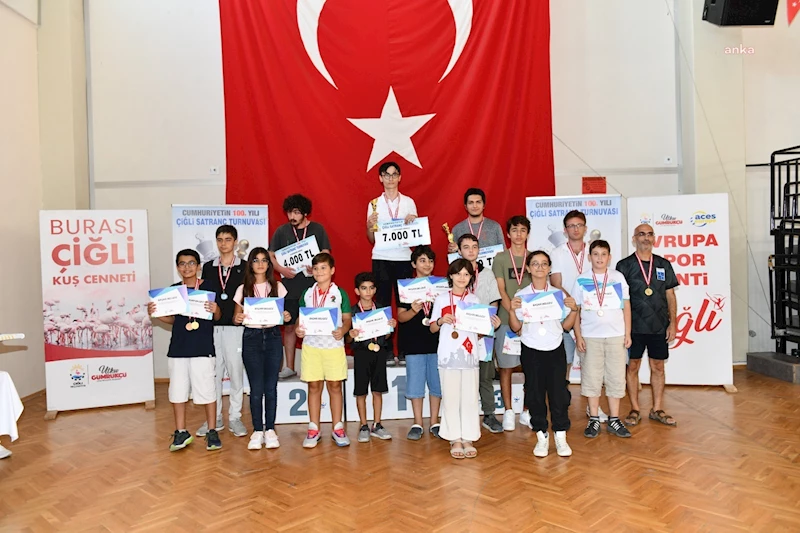 ÇİĞLİ BELEDİYESİ SATRANÇ TURNUVASINDA ÖDÜLLER SAHİPLERİNİ BULDU