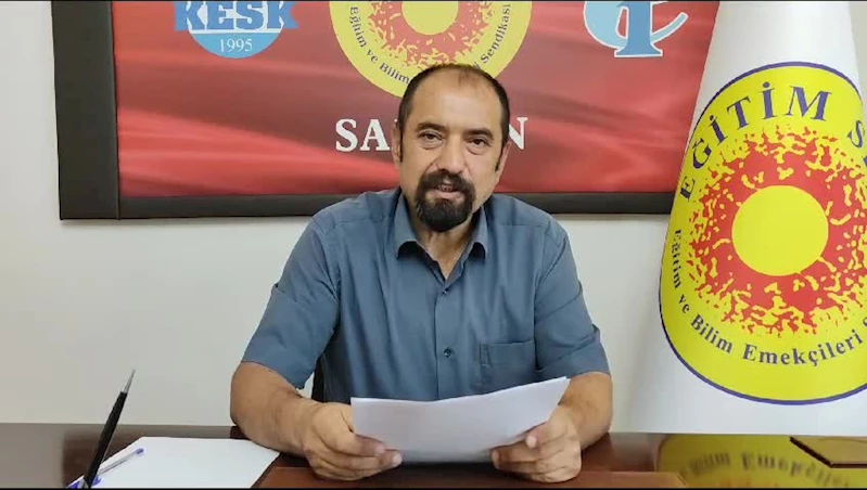 EĞİTİM-SEN SAMSUN ŞUBE BAŞKANI ERSİN GÜR: “ÜLKEMİZDE OKULA AÇ GİDEN ÇOCUK SAYISI HER GEÇEN GÜN ARTIYOR