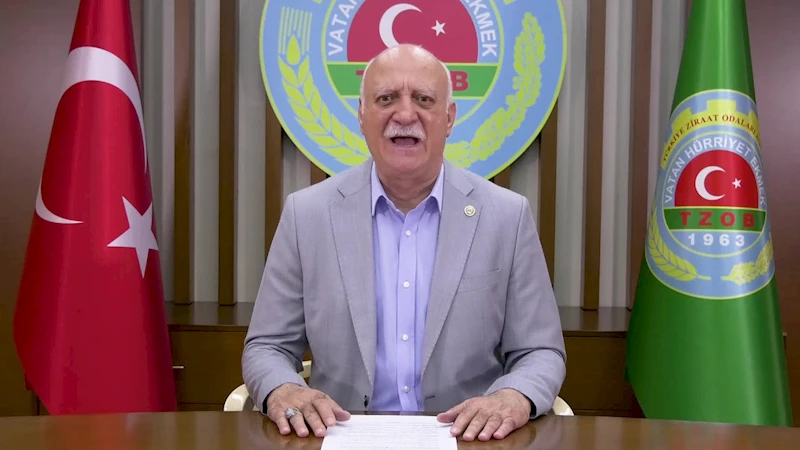 TZOB GENEL BAŞKANI BAYRAKTAR: “TÜKETİCİLER, ZEYTİNYAĞI DİYE LİTRESİNE 80-100 LİRA ÖDEDİĞİ YAĞIN ÇOK DAHA UCUZ OLAN PAMUK YAĞI, KANOLA, ASPİR YAĞI OLDUĞUNUN FARKINDA BİLE OLMAMAKTADIR”