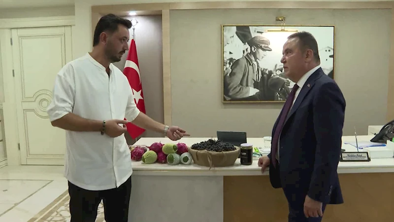 ANTALYA BÜYÜKŞEHİR DESTEKLEDİ, GENÇ ÇİFTÇİLER ÜRETTİ 