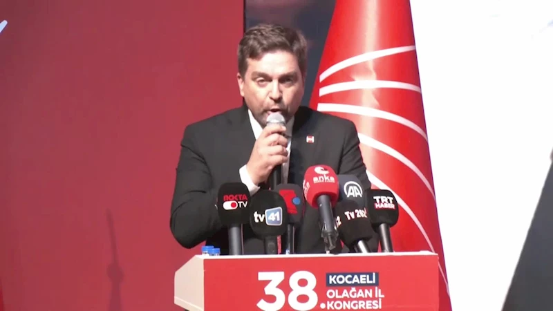 CHP KOCAELİ İL KONGRESİ... İL BAŞKANI BÜLENT SARI: 