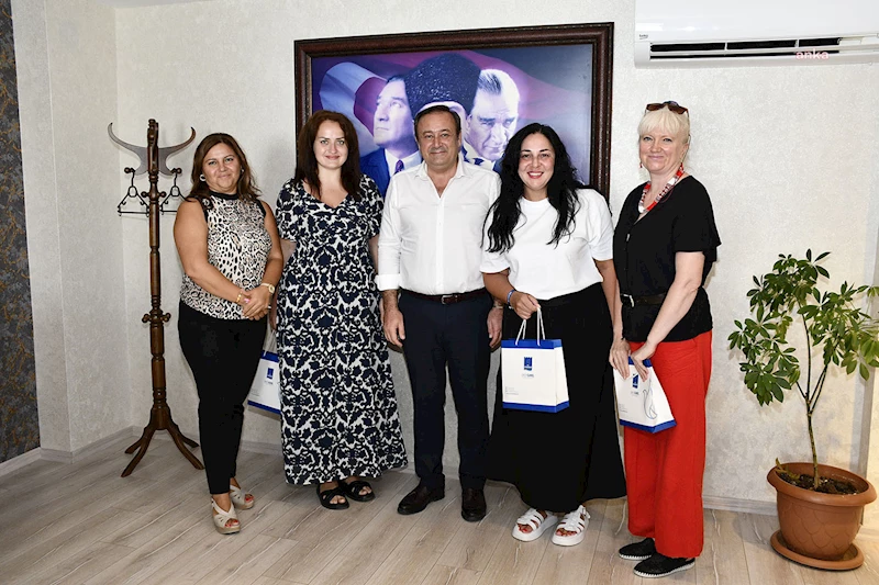 UKRAYNA HEYETİ’NDEN KUŞADASI BELEDİYESİ’NE ZİYARET