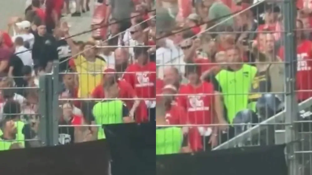 Almanya Kupası Maçında Skandal: Hallescher FC Taraftarlarından 