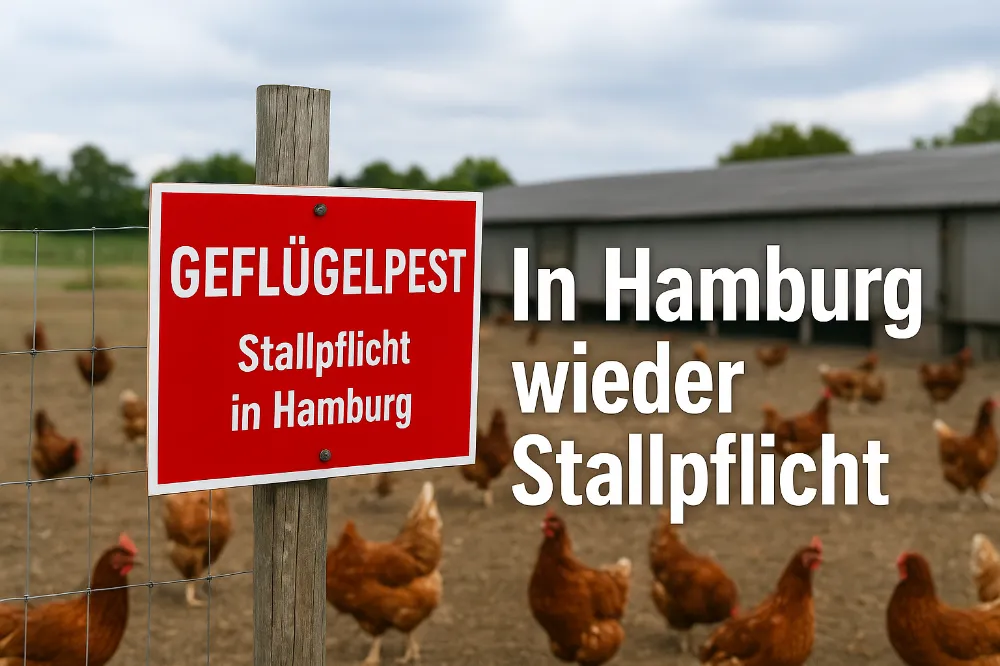 Hamburg’da Kuş Gribi Alarmı: Tüm Şehirde Kümes Zorunluluğu Başladı