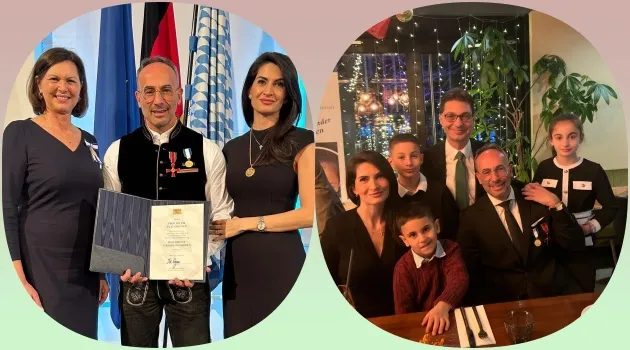 Prof. Dr. Fuat Oduncu’ya Bavyera Anayasa Nişanı