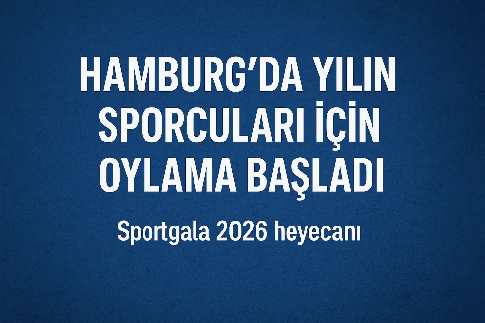 Hamburg’da Yılın Sporcuları İçin Oylama Başladı: Sportgala 2026 Heyecanı