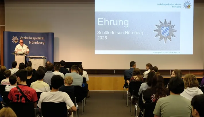 Nürnberg’de Öğrenci Trafik Gönüllülerine Teşekkür Töreni