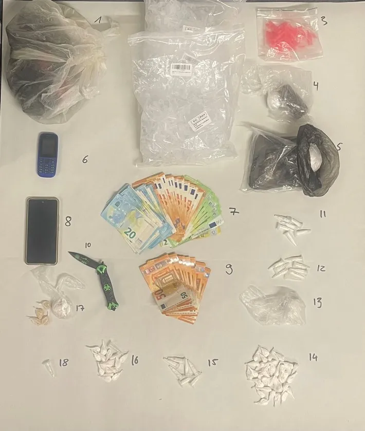 Köln’de Uyuşturucu Operasyonu: Kalk Ekibi Bir Dizi Madde Ele Geçirdi