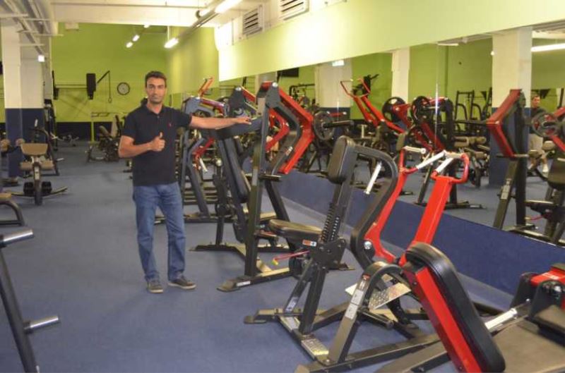  ‘CAPRİCE’ fitness salonu göz kamaştırıyor