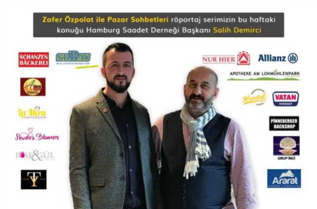 Türkiye’nin iyiliği için uğraşan farklı düşüncede olan insanlarla bir araya gelmezsek topluma da faydamız olmaz