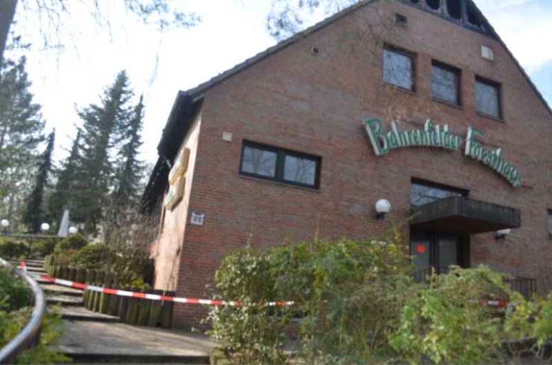  Bahrenfelder  Forsthaus kül oldu.