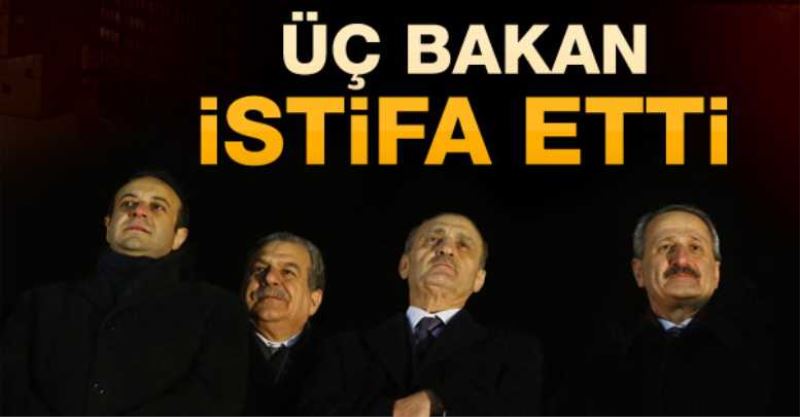 Çağlayan Güler ve Bayraktar istifa etti