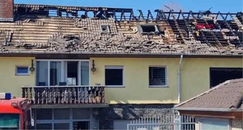 Damadına kızan Alman dehşet saçtı: İki Türk ailenin oturduğu ev yandı