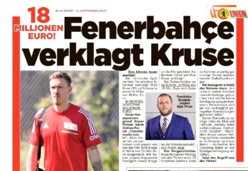 Fenerbahçe ile Kruse arasındaki dava Bild