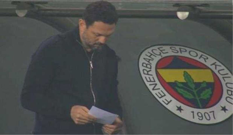 Fenerbahçe Teknik Direktörü Erol Bulut