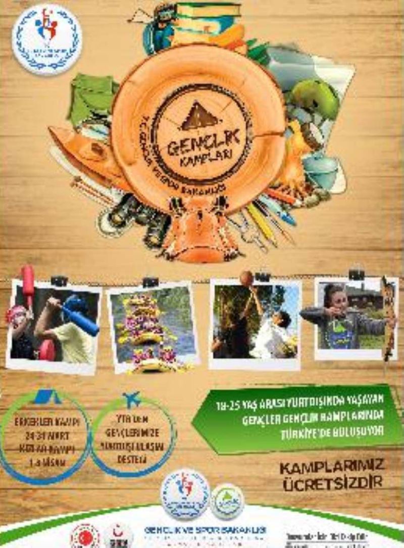 GENÇLERİMİZ YURTDIŞI TÜRKLER GENÇLİK KAMPINDA BULUŞUYOR!