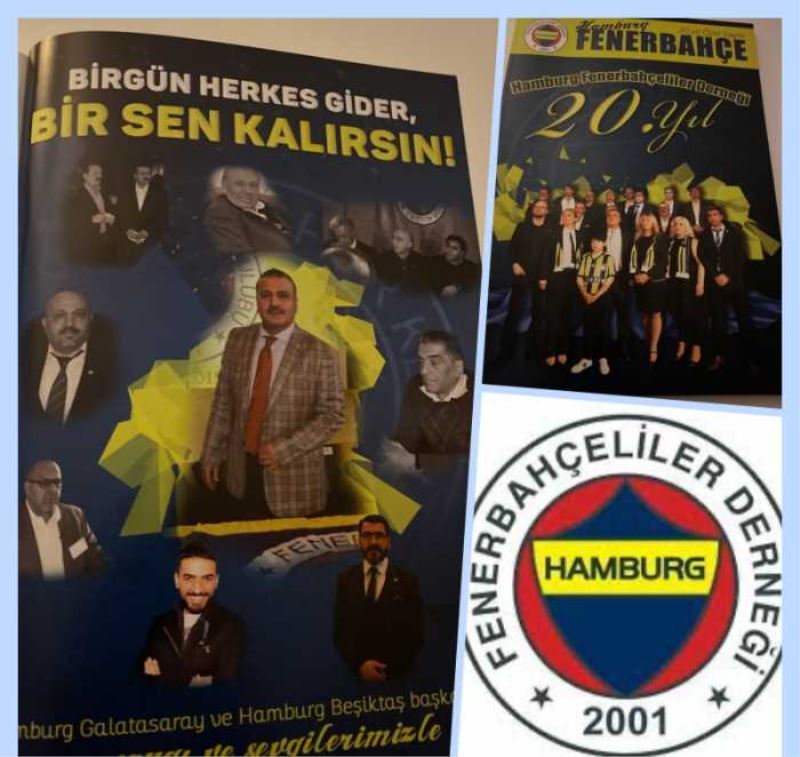 Hamburg’da 20. yıl anısına Fenerbahçe dergisi 