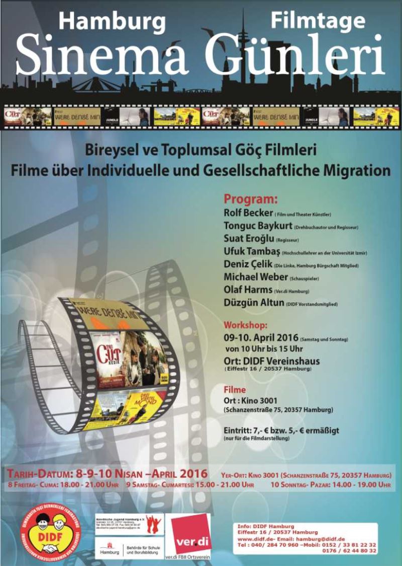 Hamburg’da göç konulu film günleri