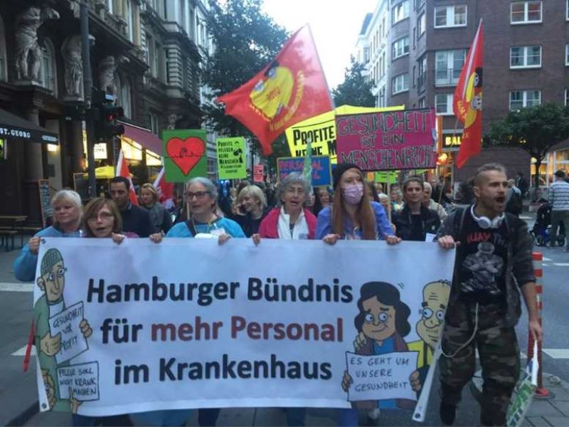 Hamburglular hastane sorunları için referanduma hazırlanıyor!