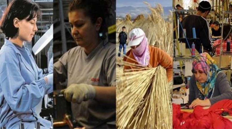 KADINLAR İSTİHDAMDA ERKEKLERİ GEÇTİ