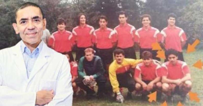 Koronavirüs aşısıyla dünyaya umut olan Prof. Dr. Uğur Şahin amatör futbolcu çıktı