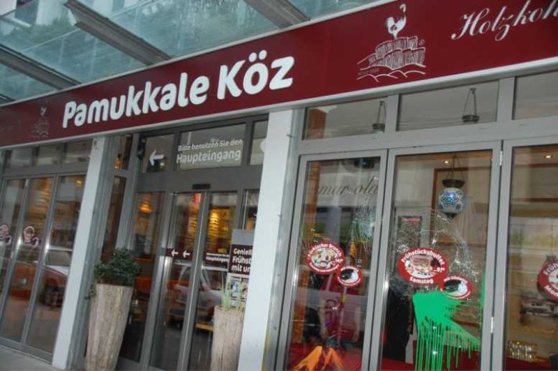 Pamukkale Restaurant“a çirkin saldırı