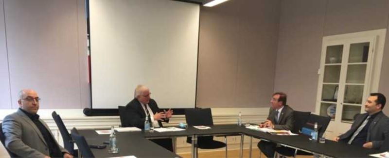 TÜRGEM’den Parlamento Başkanı Klaus Schlie’ye ziyaret 