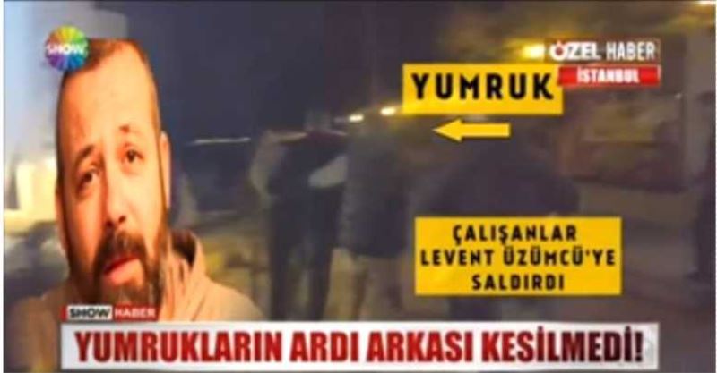 Ünlü Oyuncu Levent Üzümcü, Tekme Tokat Dayak Yedi