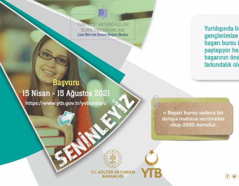YTB, Liseyi Yeni Bitiren Başarılı Gençleri Ödüllendiriyor